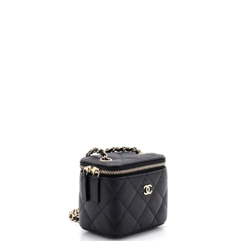 Chanel Classic Vanity Case With Chain #269255C36B